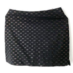 Vintage Women's Yag junior girl's Black Mini Skirt Size Small medium